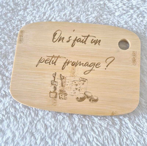 Petite planche en Bambou Personnalisable