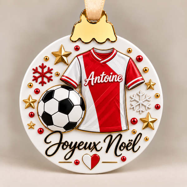 Boule de Noël football
