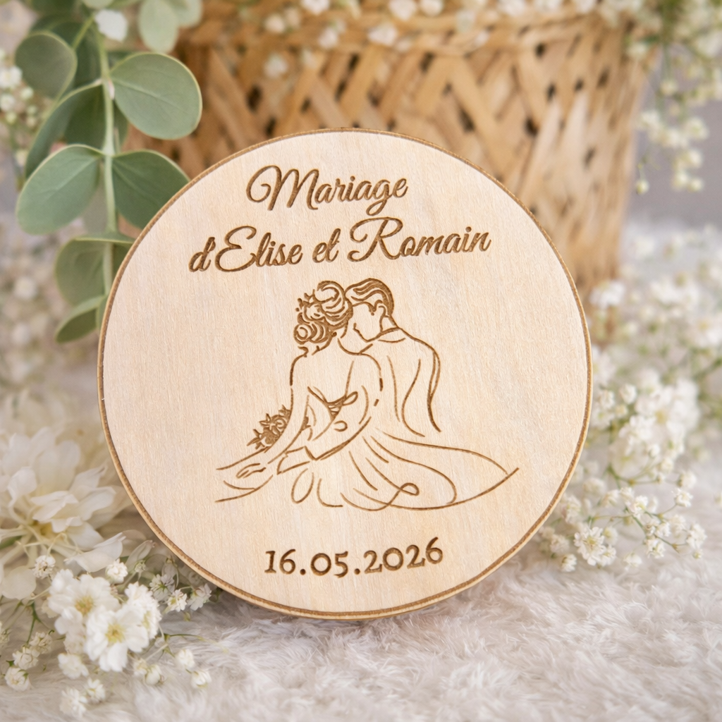Magnet - cadeau invités
