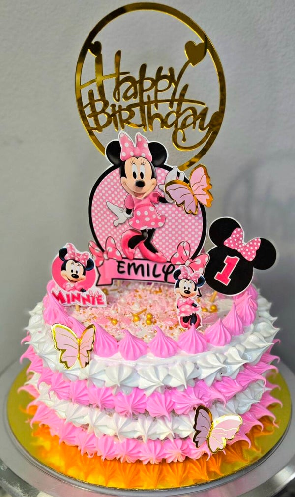 Pastel Temático de Mini Mouse