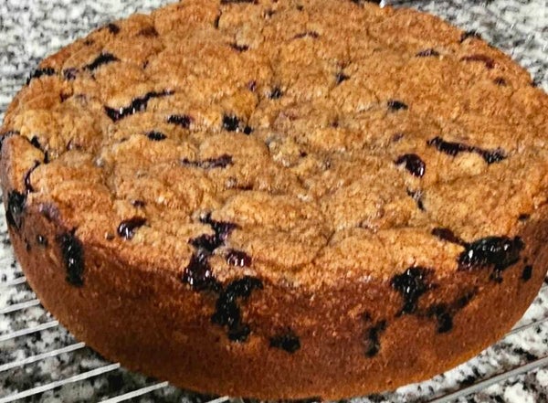 Blueberry Cumble Cake
