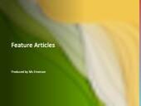 Year 11 - low achievers - How to write a Feature Article