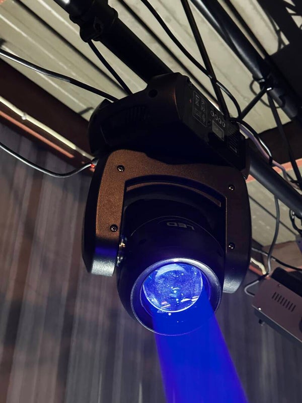 Mini moving head DMX 200w high output