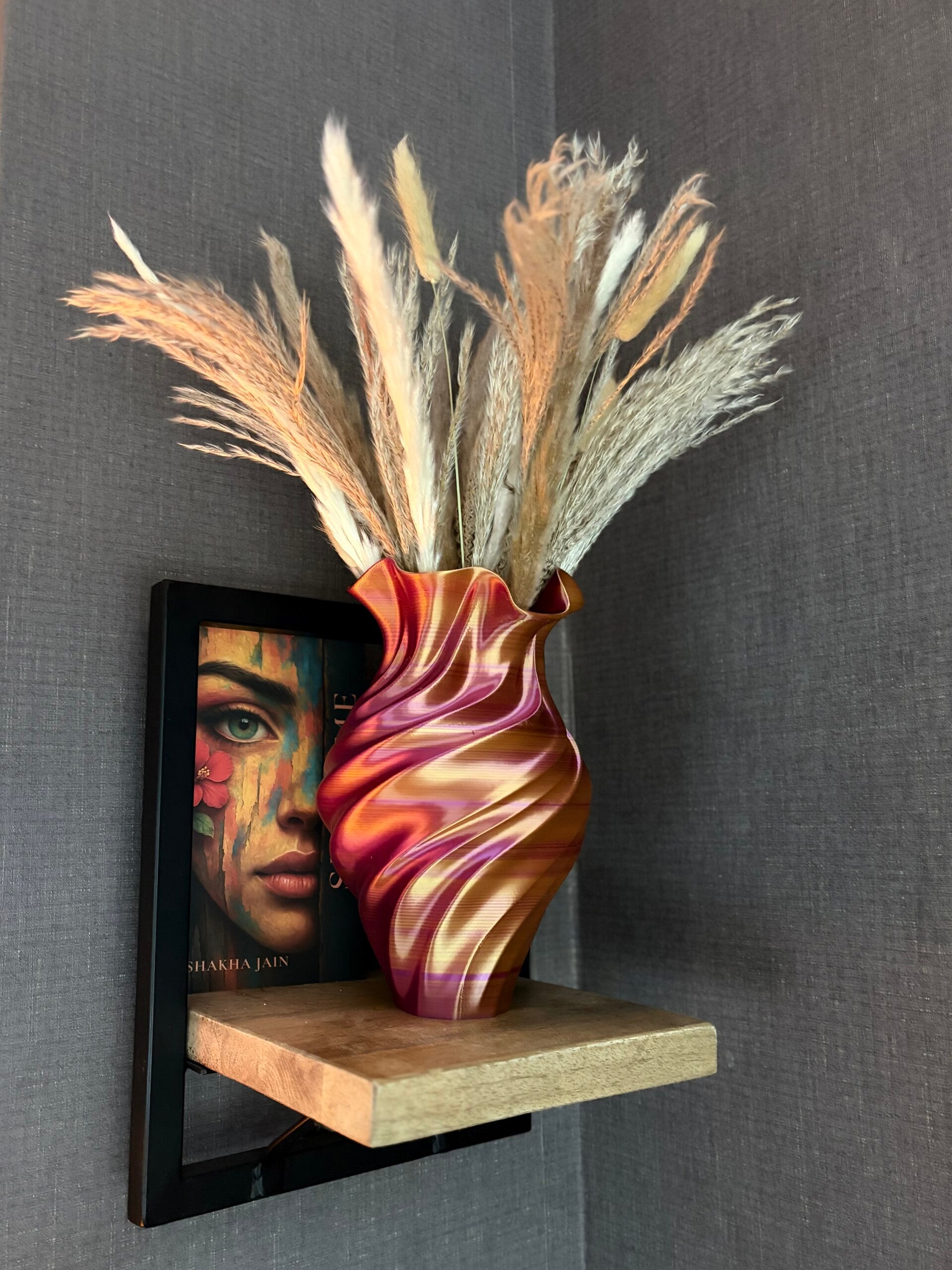 Meerkleurige vaas✨