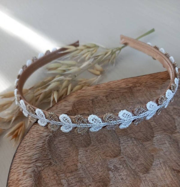 Diadeem - Gold flower