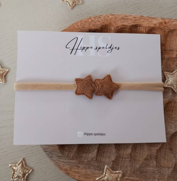 Haarbandje - Fluffy star