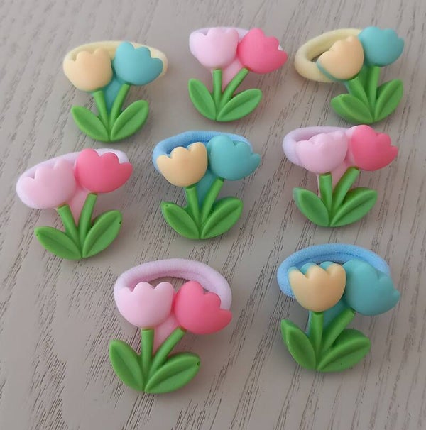 Mini elastiekje - Tulip