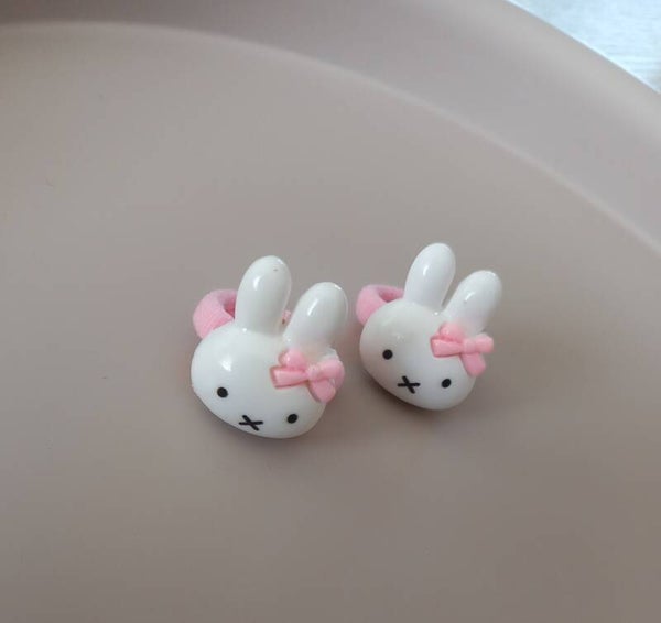 Mini elastiekjes - Nijntje roze