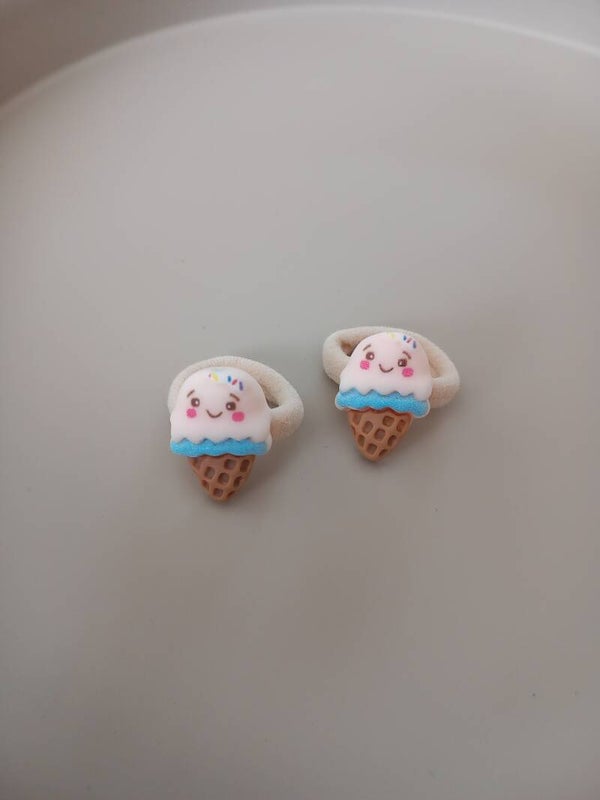 Mini elastiekje - soft icecream