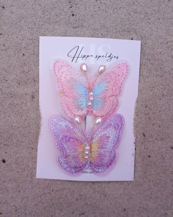 Butterfly pastel set