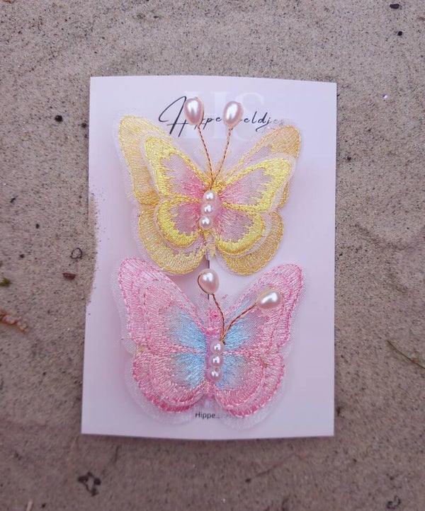 Butterfly pastel set