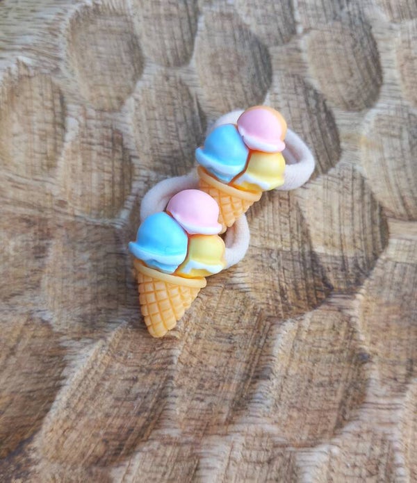 Mini elastiekjes - ice cream