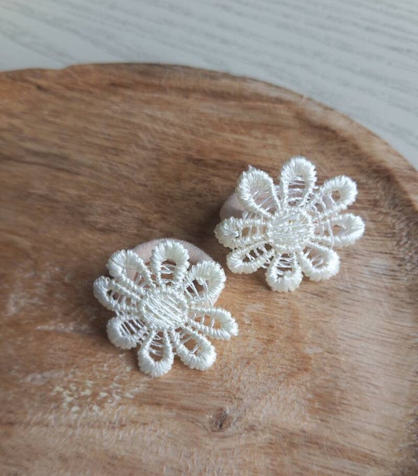 Mini elastiekjes - Jade creme