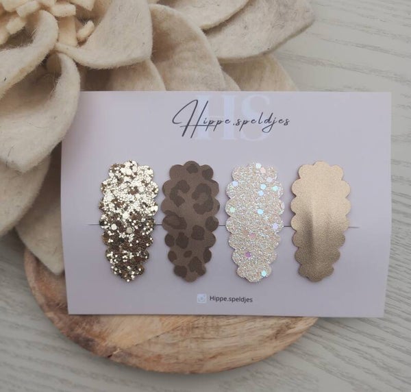 Set - Panter glitter