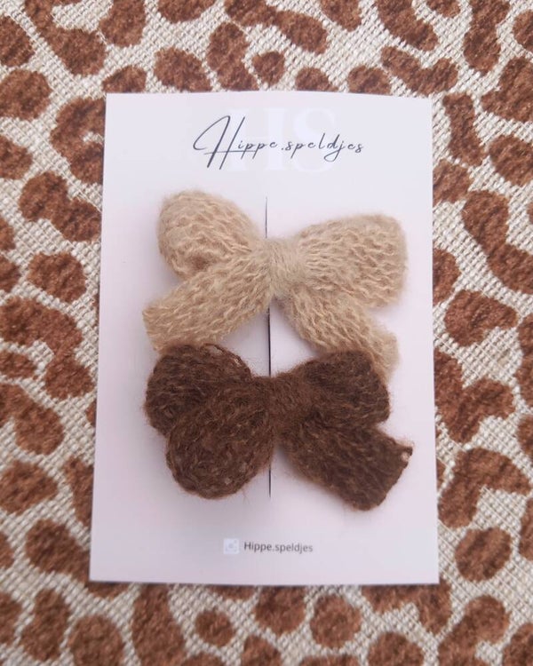Strik - Wool bow