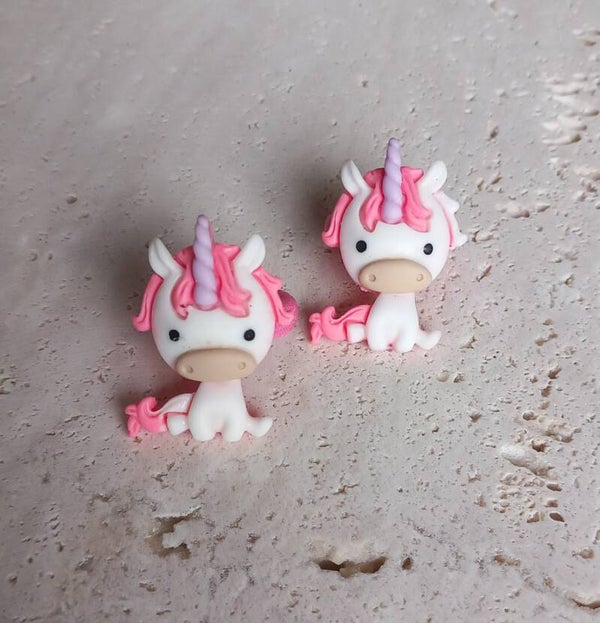 Mini elastiekjes - Unicorn pink