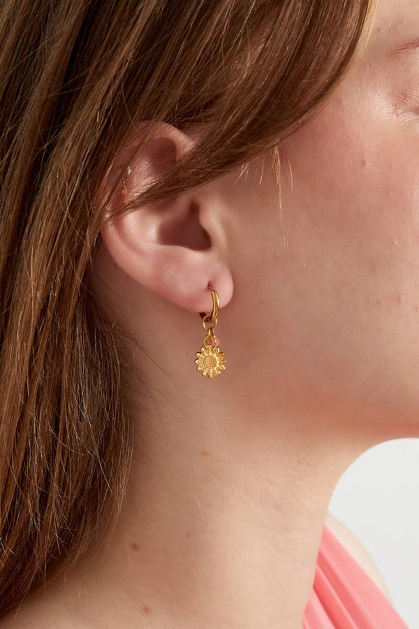 Oorbellen - Pink petal