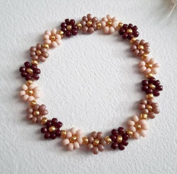 Kinder bloemetjes armbandje Nova