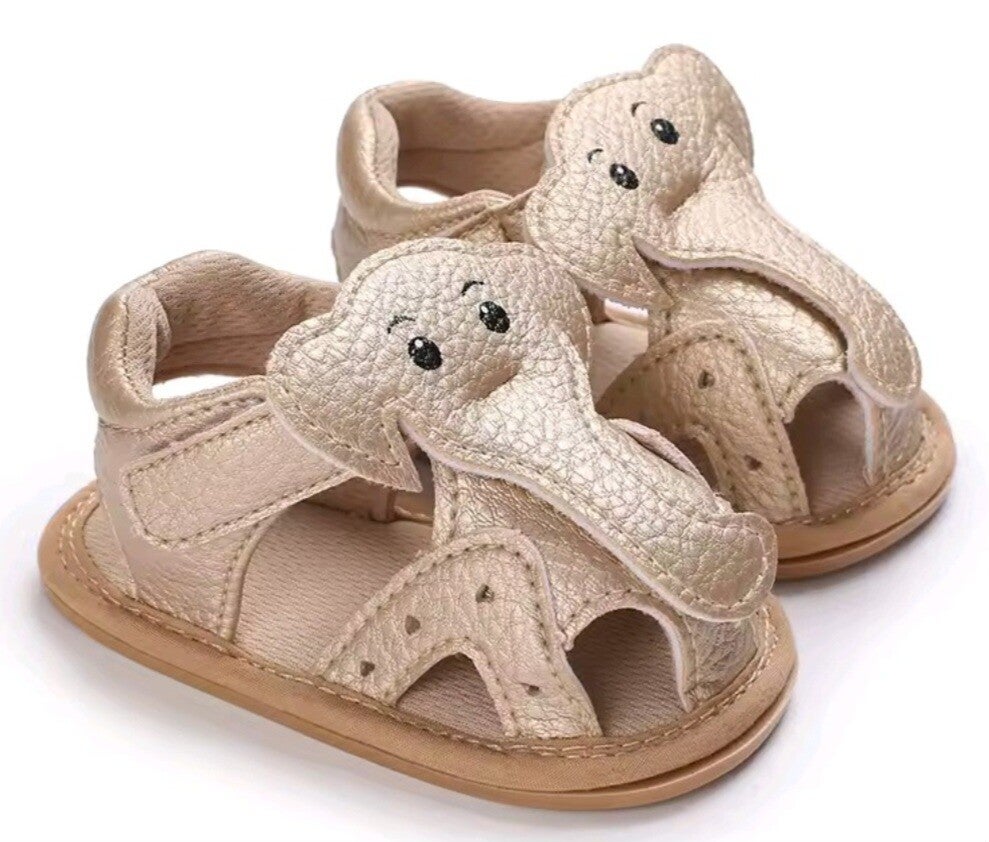 Zomer sandaaltjes olifant naturel