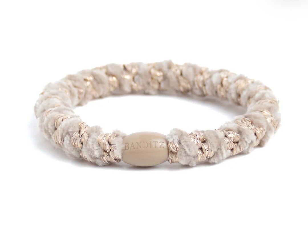 Banditz - Beige goldtwist velvet