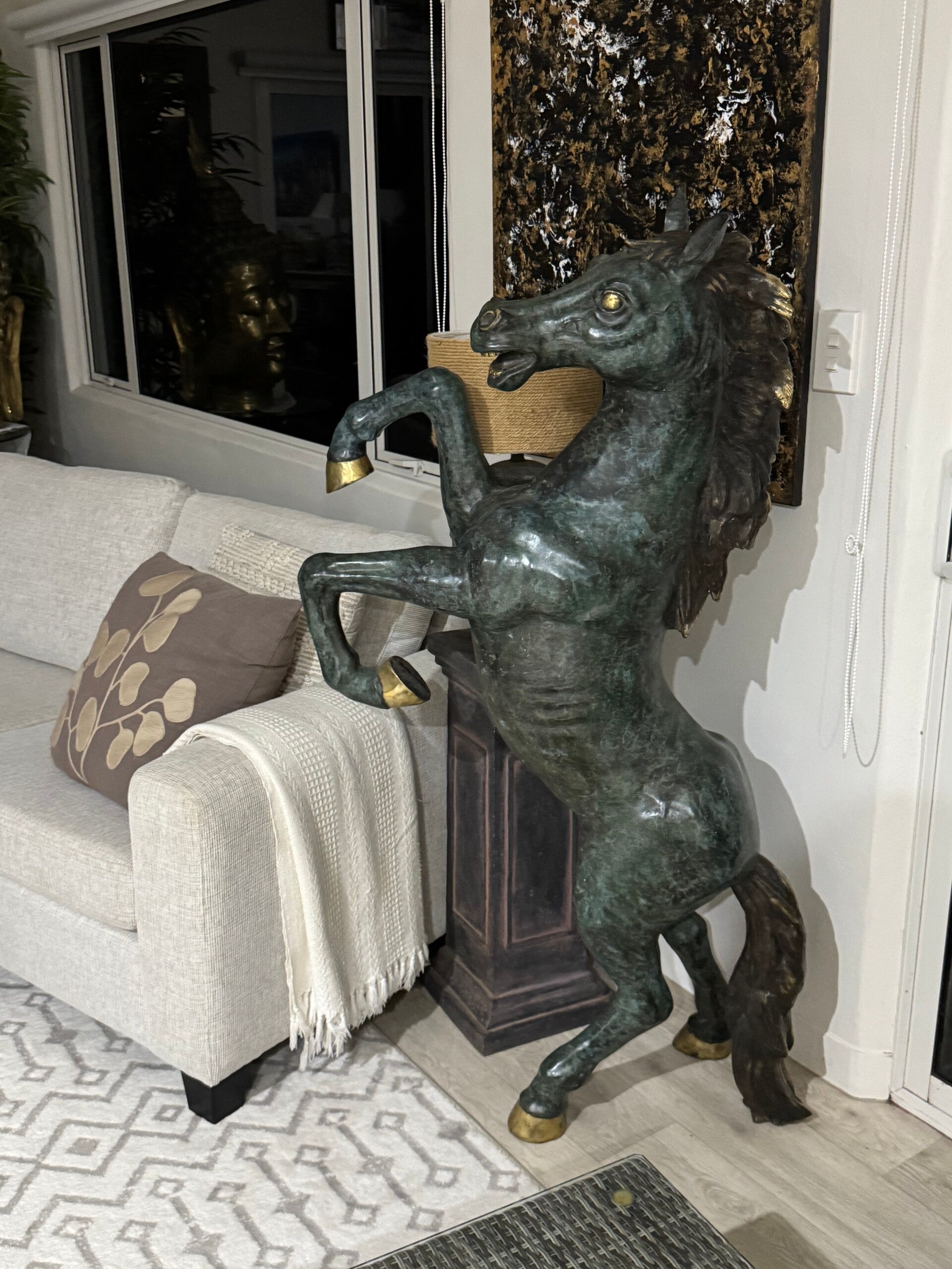 Bronze horse