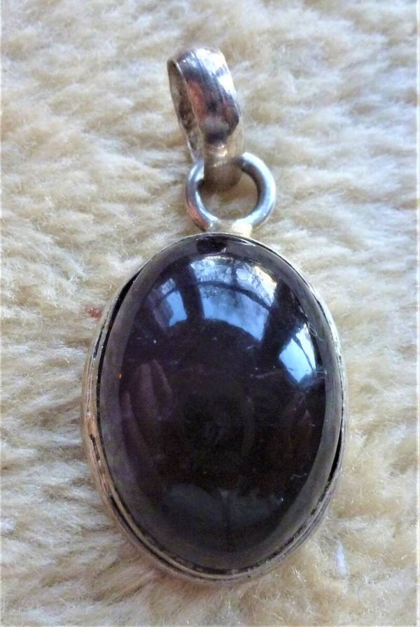 Amethist met zilver 925