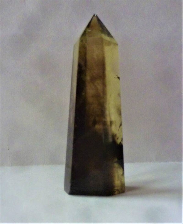 Citrien met rookkwarts Madagaskar