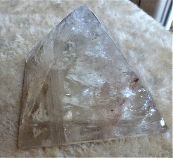 Bergkristal fantoom piramide  voorbeeld