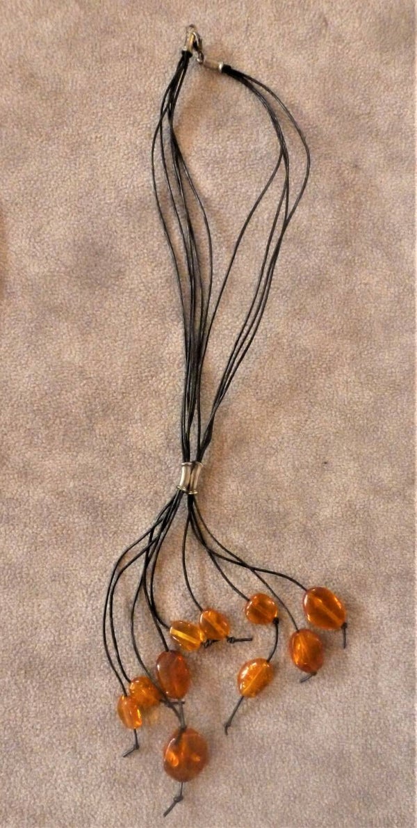 Mooi Barnsteen Collier