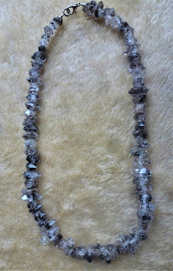 Herkimer Tibet met Atraxonoliet +- 6 mm    VERKOCHT