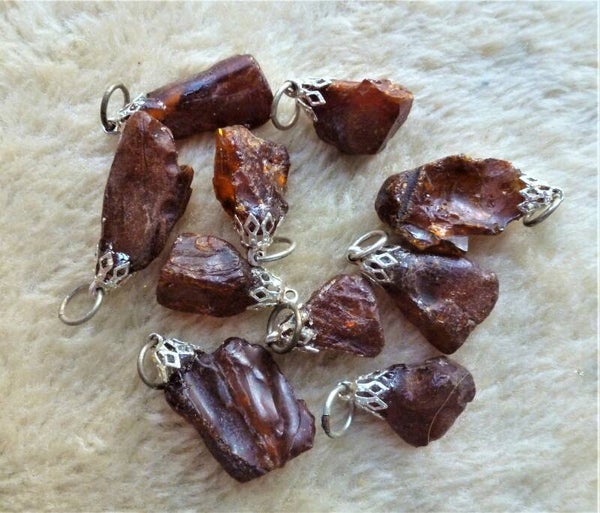 Rode Barnsteen  +- 20 mm