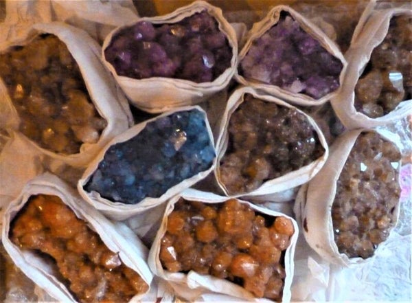 Gekleurde Amethist  voorbeeld