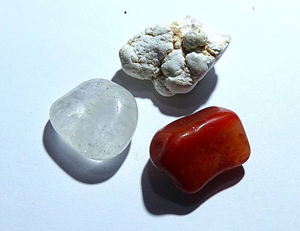 Dit is een setje afvalsteentjes