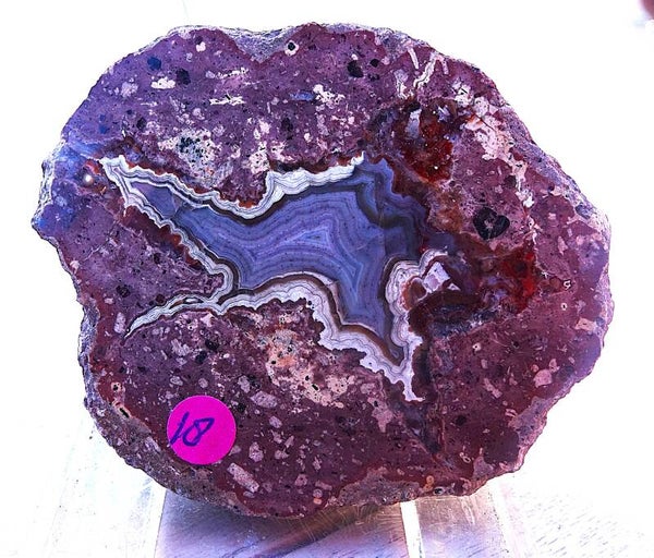 Agaat, Achate Thunderegg Nowy Kosciol Polen