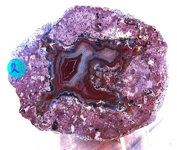 Agaat, Achate Thunderegg Nowy Kosciol Polen