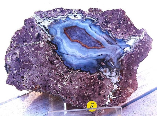 Agaat, Achate Thunderegg Nowy Kosciol Polen