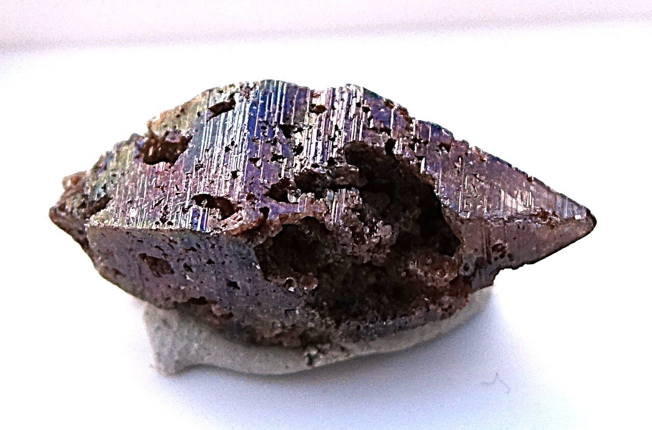 Dit is een ZELDZAME anataas kristal dubbeleinder  7