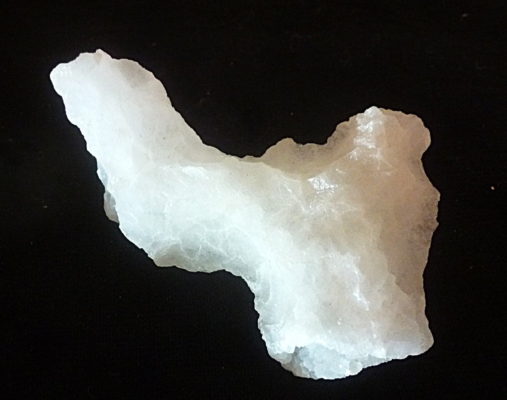 Ascensionkristal, zeldzaam.