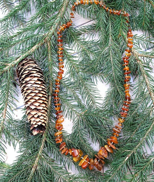 Prachtig mooie Natuurlijke Barnsteenketting 8