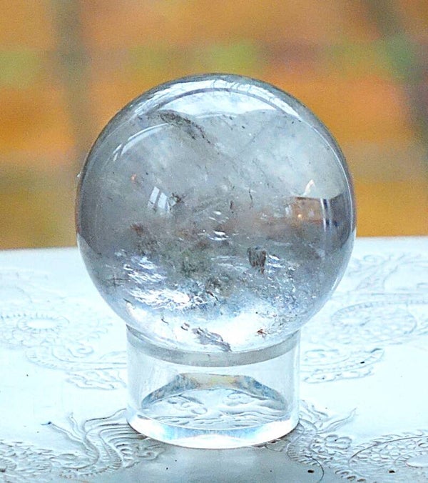 Mooie Bergkristalbol 3 cm