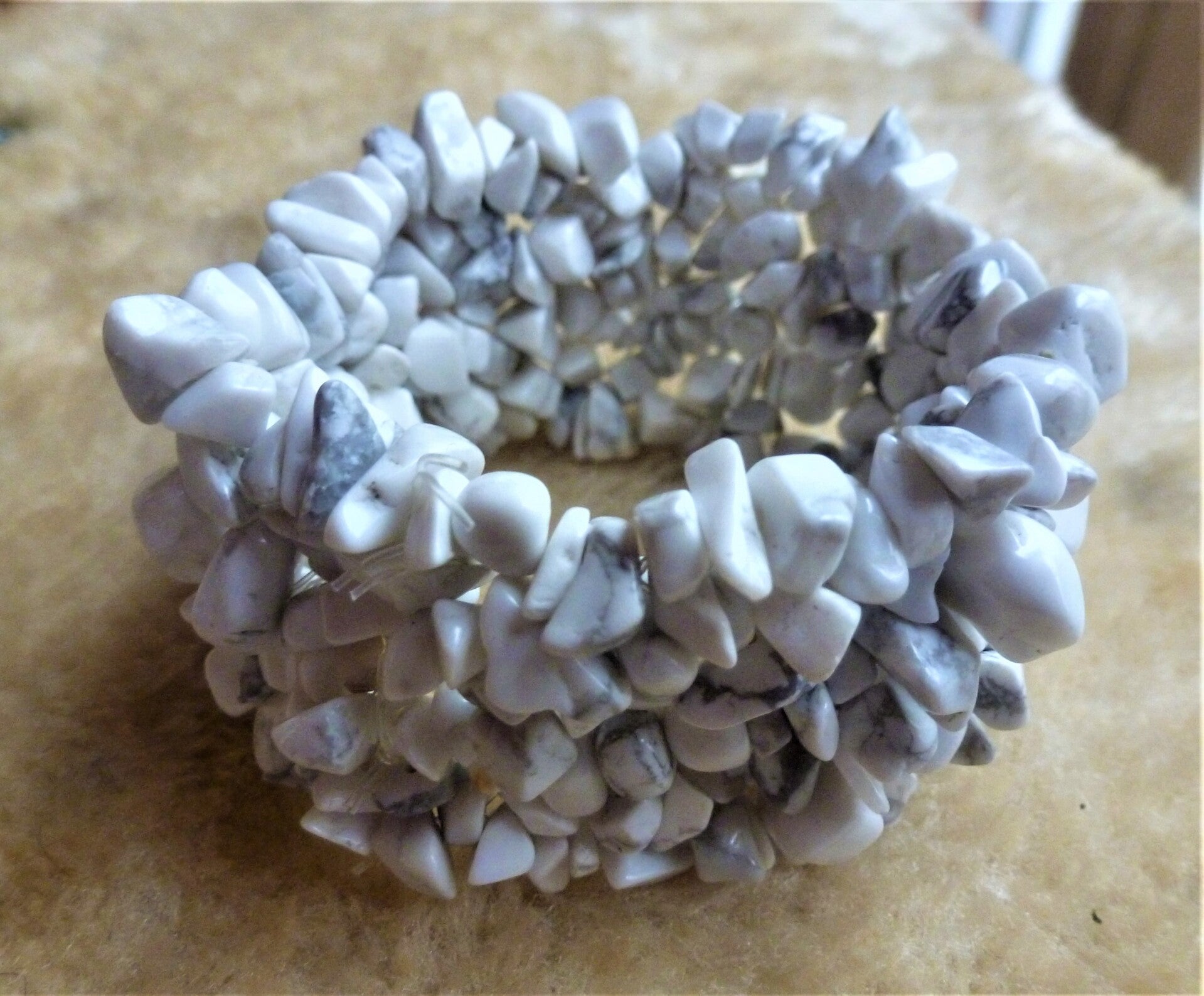 Mooi brede splitarmband van Howliet