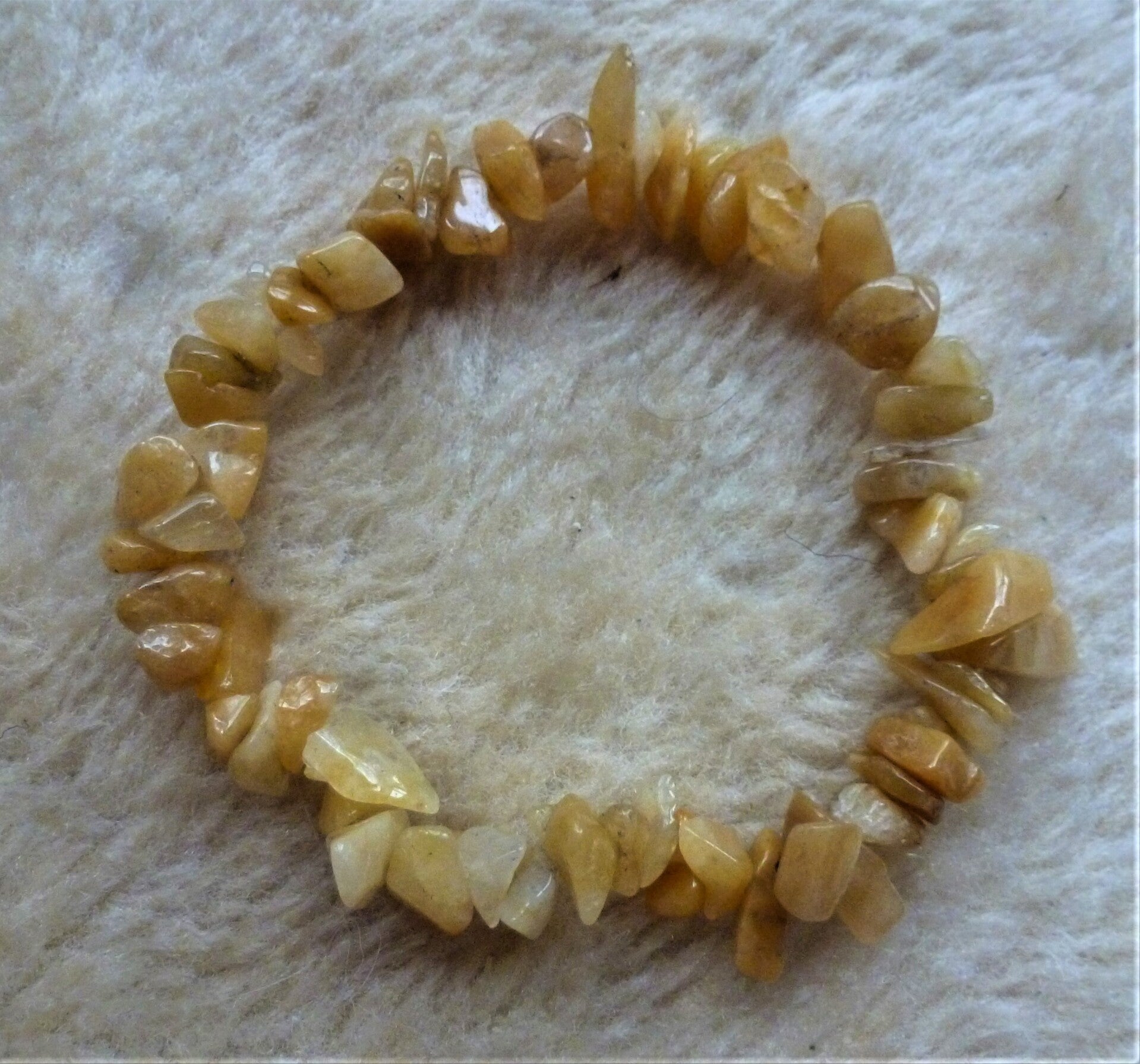 Mooie splitarmband van Aventurijn