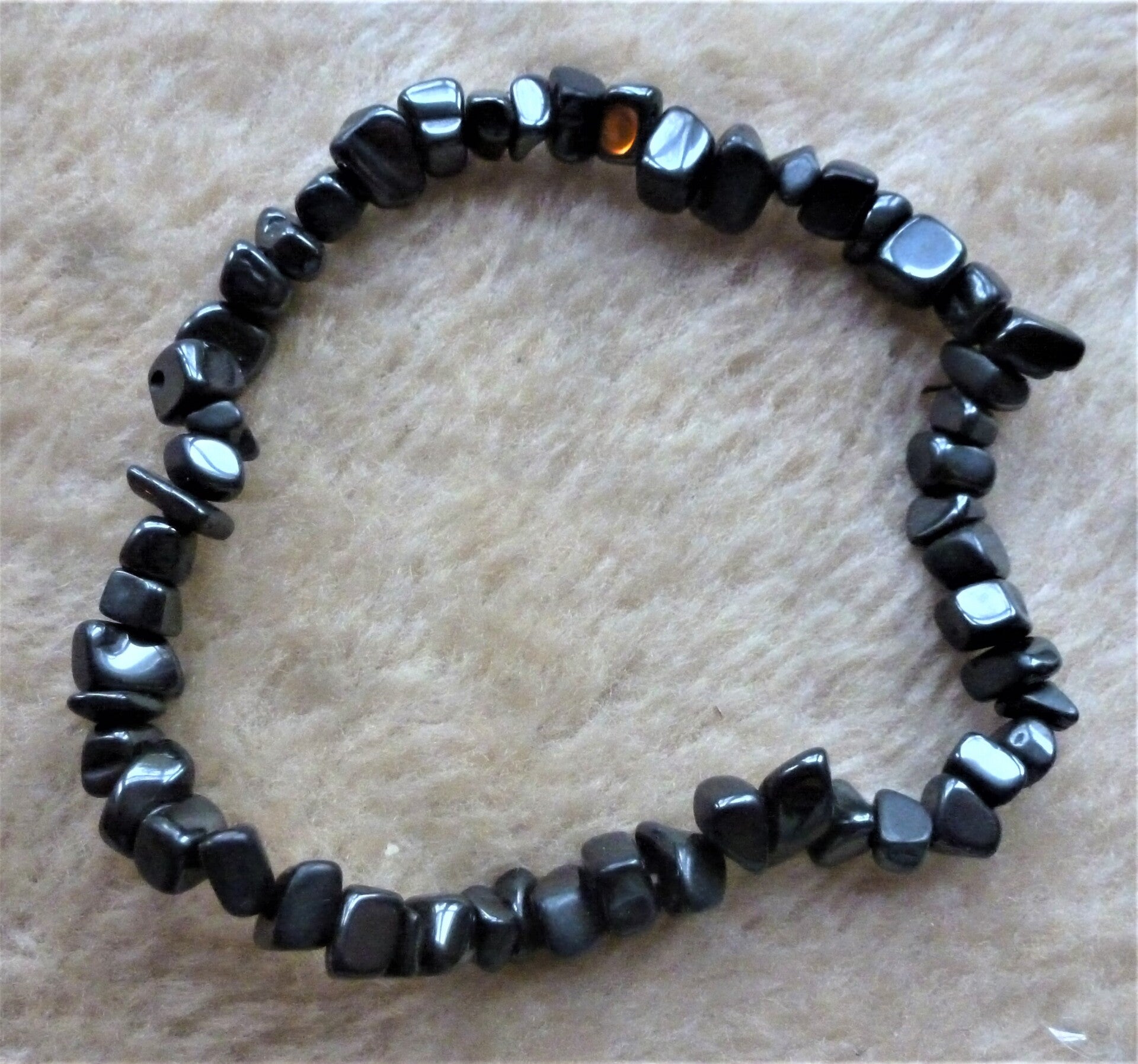 Mooie splitarmband van  Hematiet