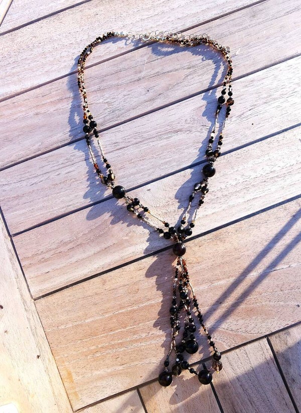 Mooie Agaatketting met zilver 925