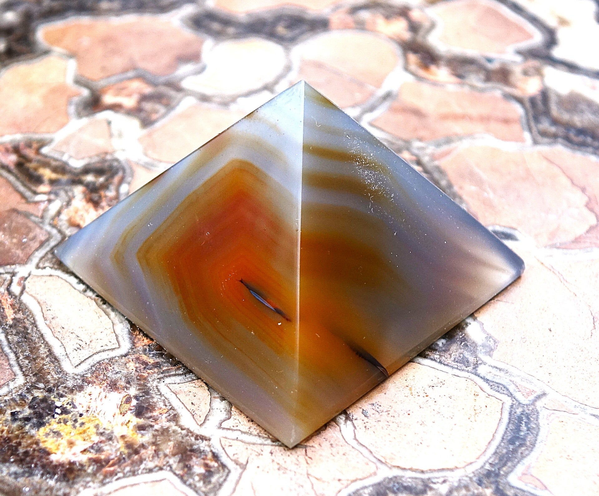 Mooie Piramide van Agaat