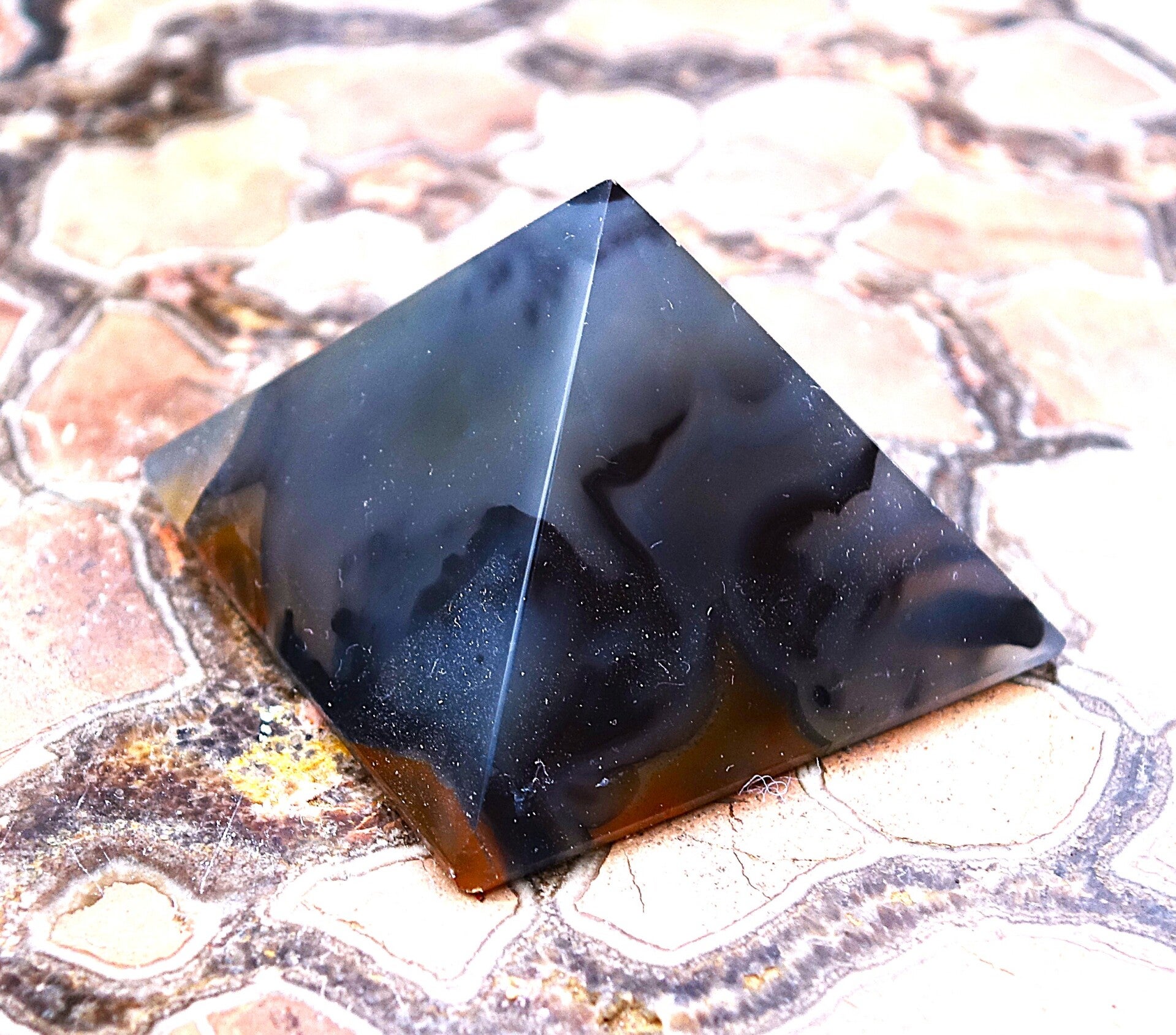 Mooie Piramide van Agaat