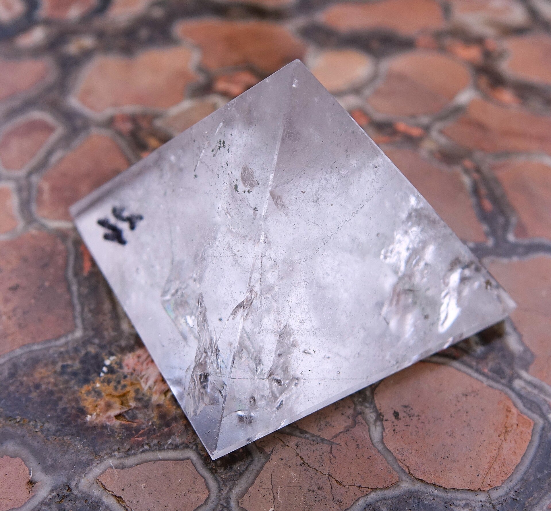 Mooie Piramide van Bergkristal