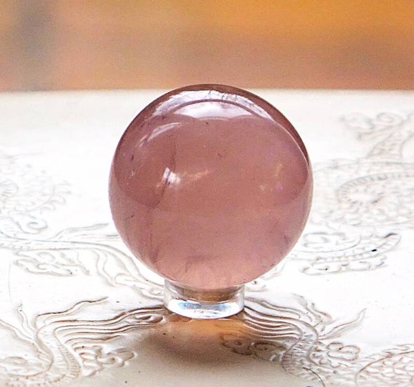 Mooie Ster-Rozekwartsbol 4.2 cm
