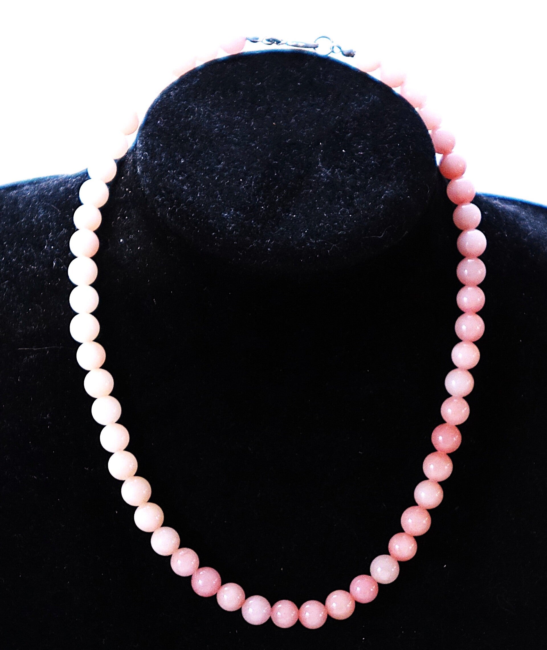 Heel mooi Zeldzaam Roze Smithsoniet  collier