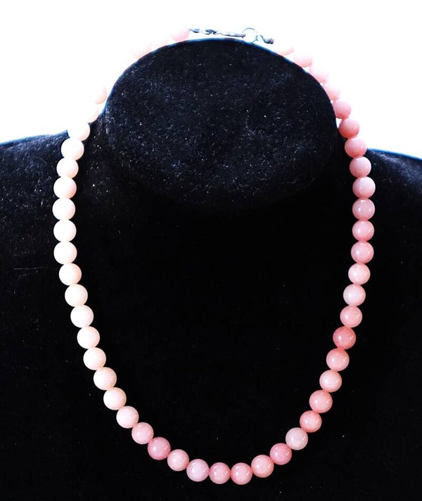 Heel mooi Zeldzaam Roze Smithsoniet  collier